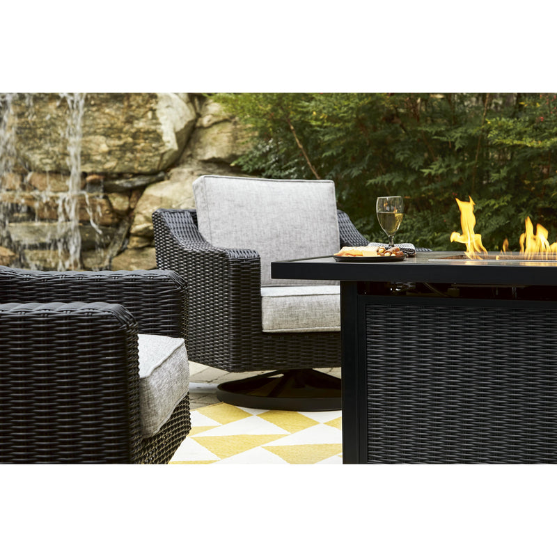 Signature Design by Ashley Beachcroft P792-773 Rectangular Fire Pit Table IMAGE 11