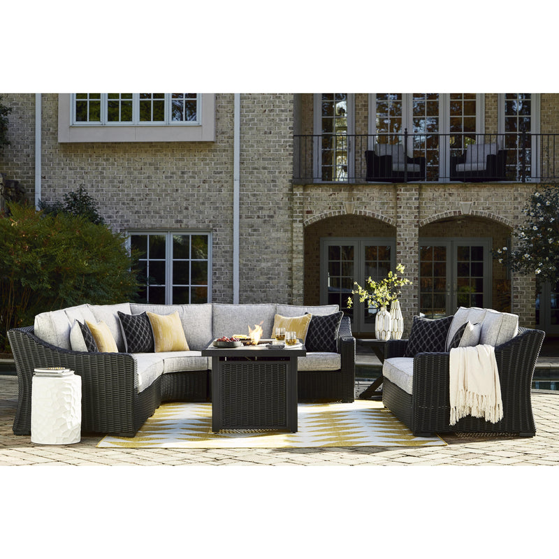 Signature Design by Ashley Beachcroft P792-773 Rectangular Fire Pit Table IMAGE 15