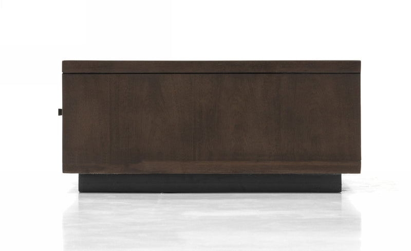 Nova Domus Fantasia - Contemporary Dark Walnut Nightstand