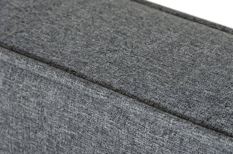 Nova Domus Juliana - Eastern King Italian Modern Dark Grey Upholstered Bed