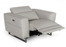 Accenti Italia Lucca - Italian Modern Grey Armchair w/ Electric Recliner