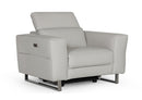 Accenti Italia Lucca - Italian Modern Grey Armchair w/ Electric Recliner