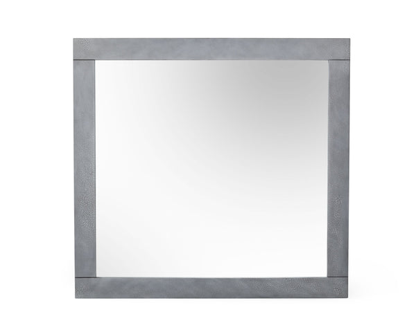 Modrest Buckley - Modern Grey Crackle Mirror