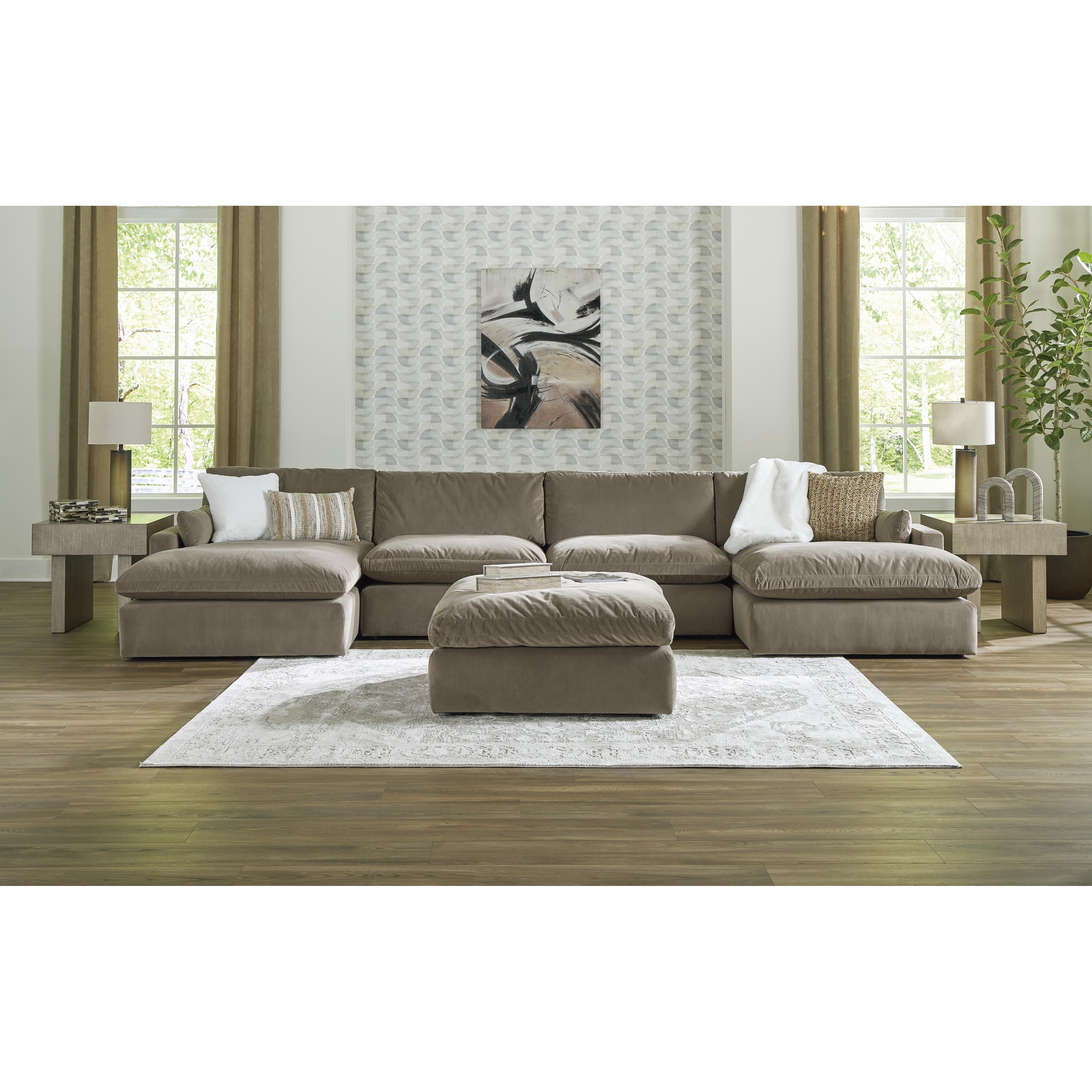 Signature Design by Ashley Sophie Fabric Ottoman 1570608 IMAGE 5