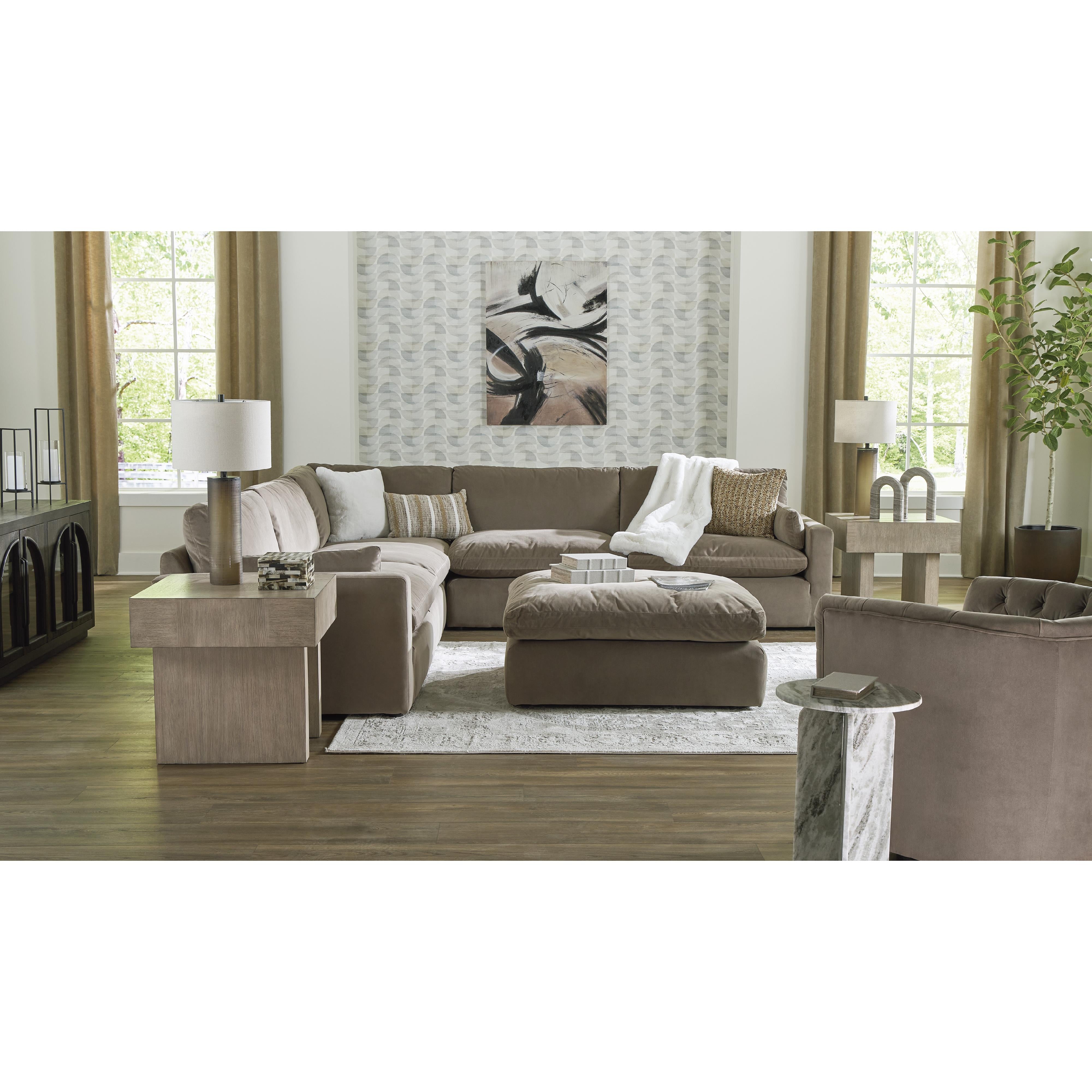 Signature Design by Ashley Sophie Fabric Ottoman 1570608 IMAGE 7