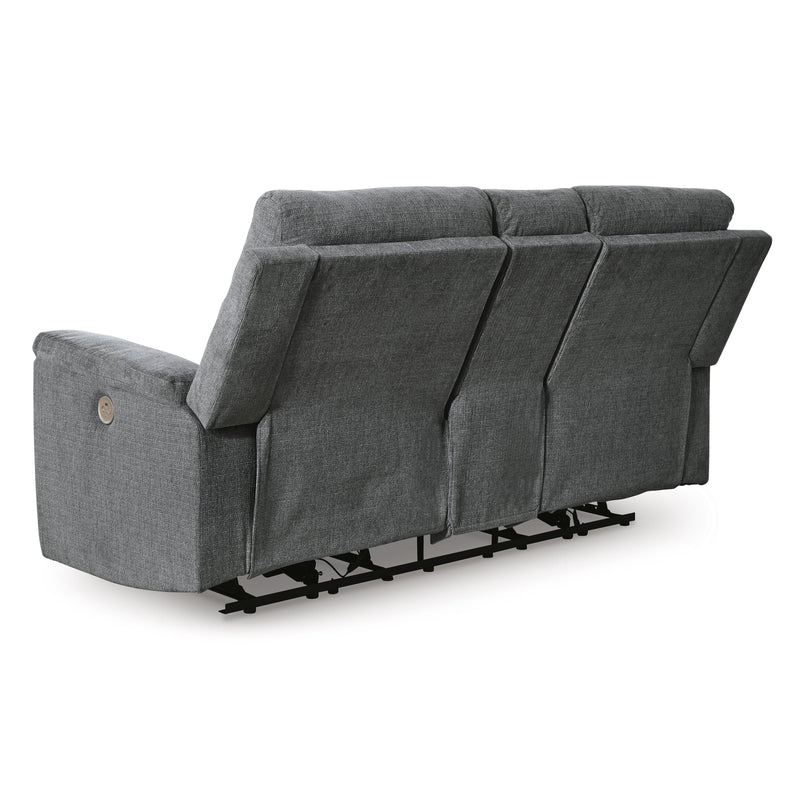 Signature Design by Ashley Barnsana Power Reclining Fabric Loveseat with Console 3320296 IMAGE 5