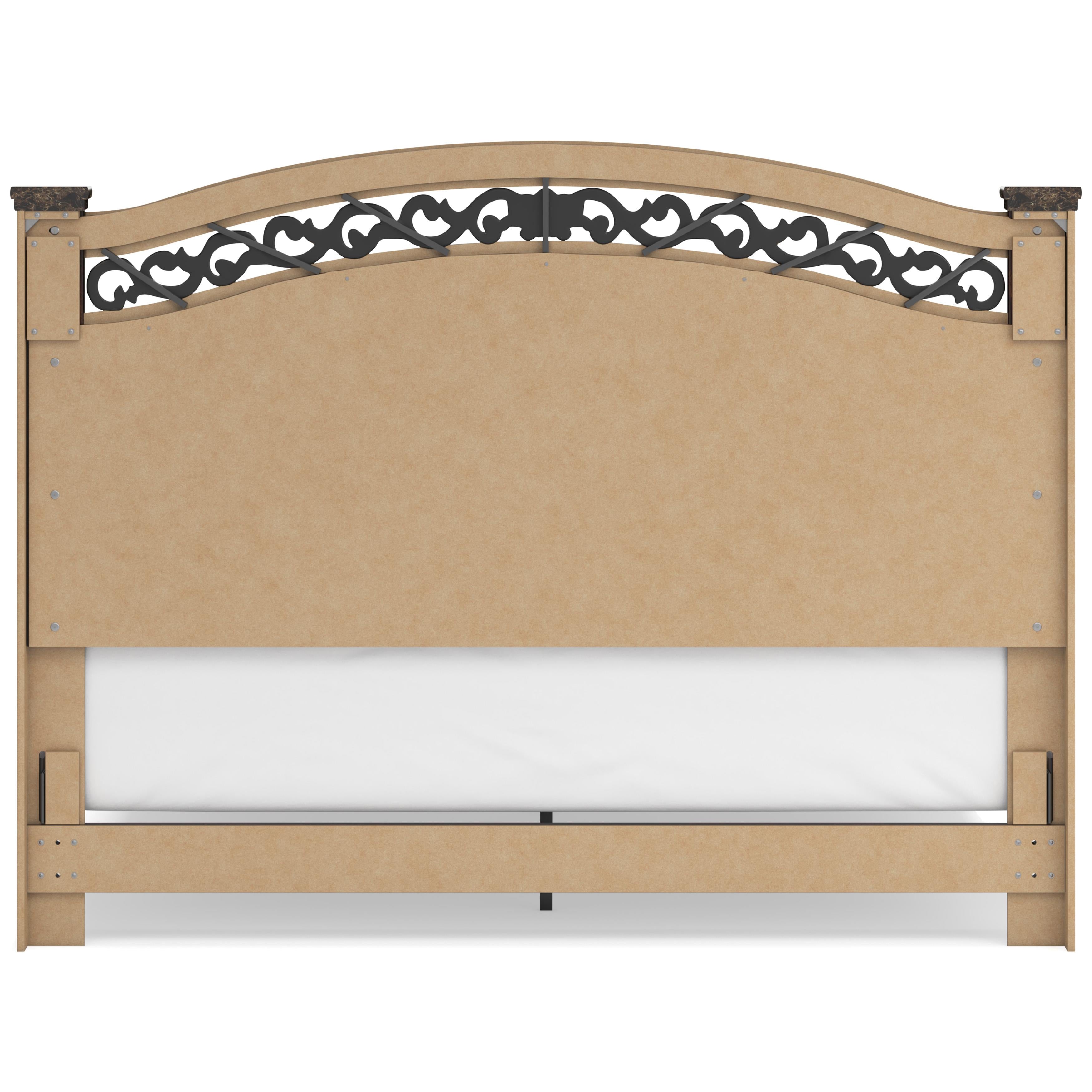 Signature Design by Ashley Glosmount B1055-68 King Poster Headboard IMAGE 3