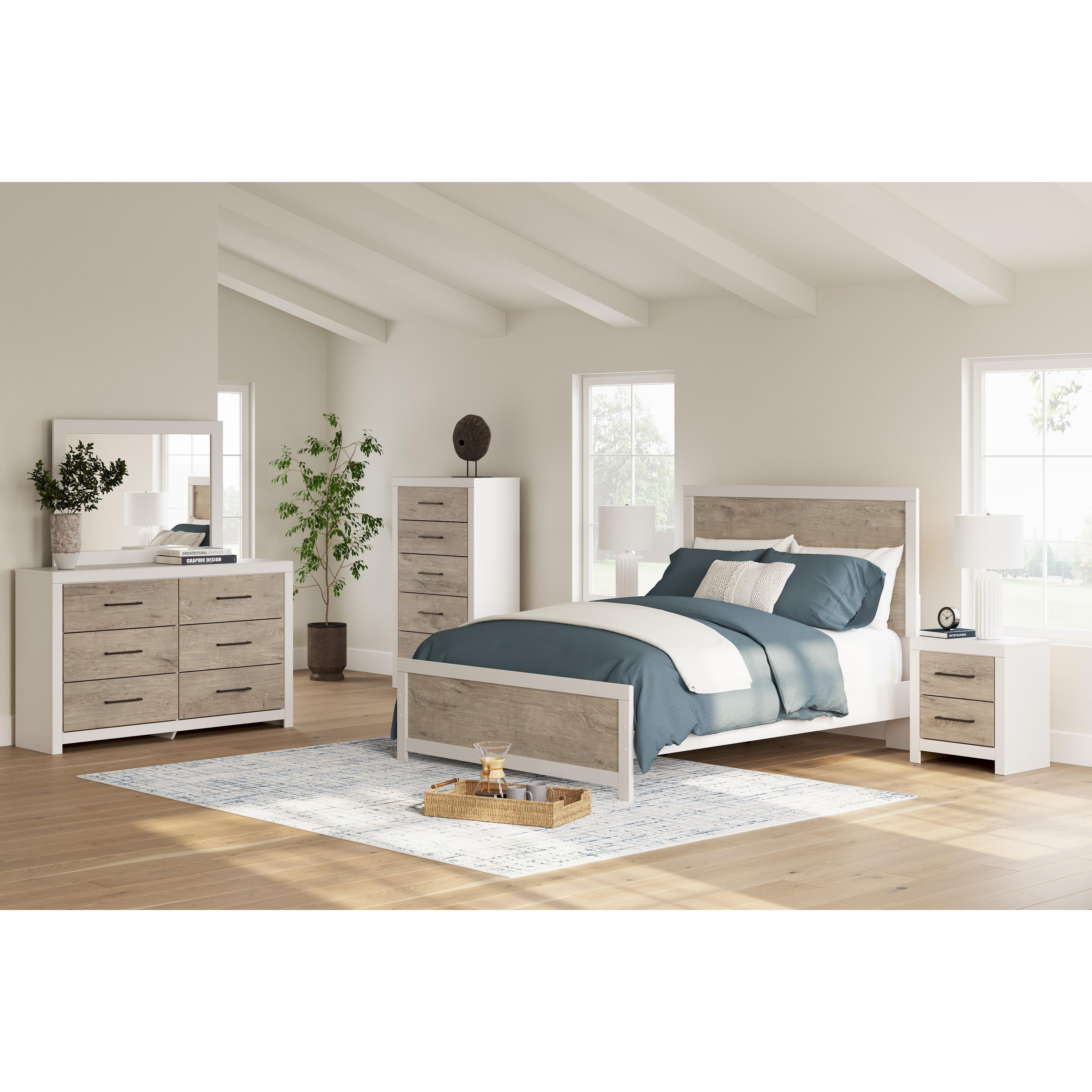 Diamond Modern Furniture Exclusive Design Charbitt Queen Panel Bed B2035-71/B2035-96 IMAGE 9