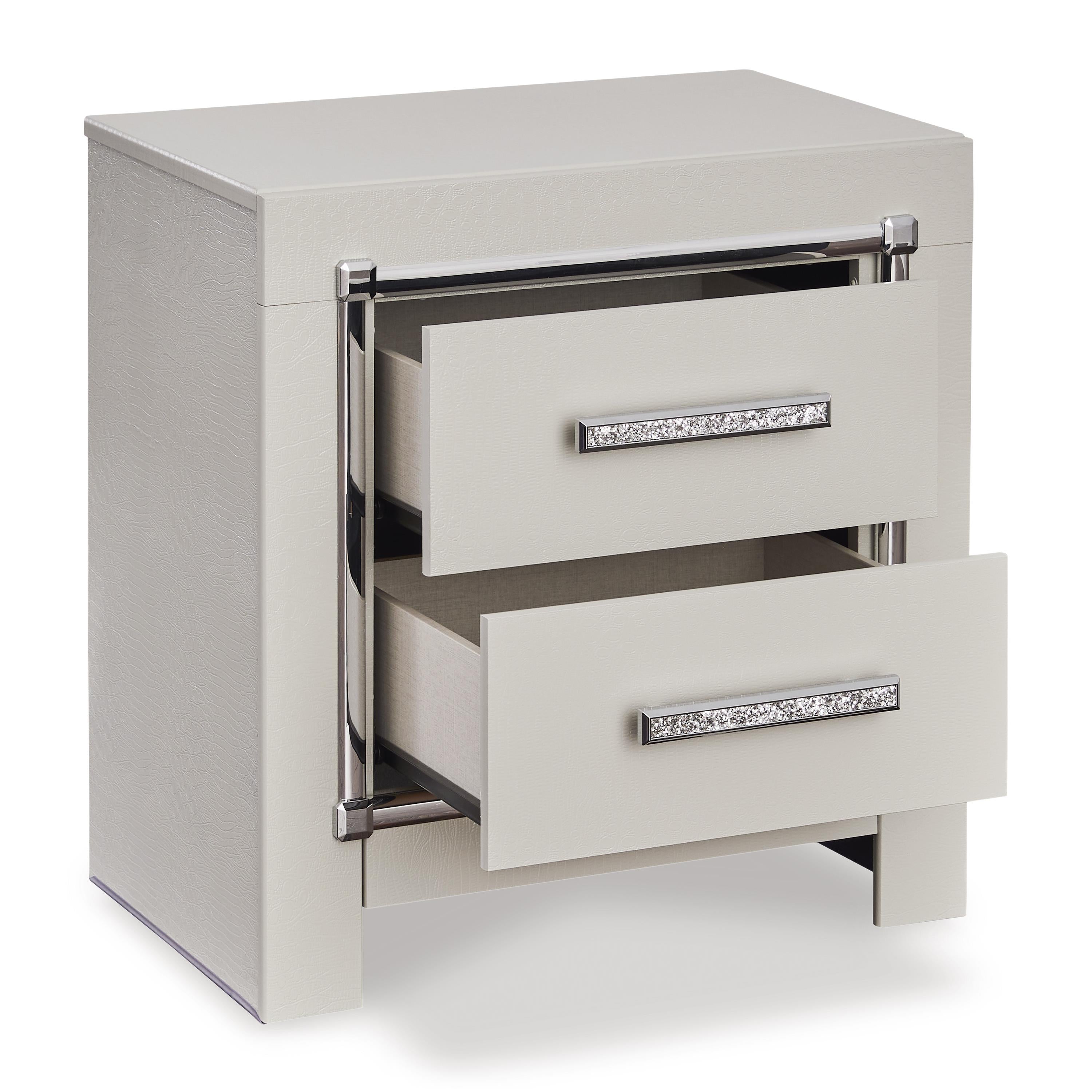 Signature Design by Ashley Zyniden 2-Drawer Nightstand B2114-92 IMAGE 2