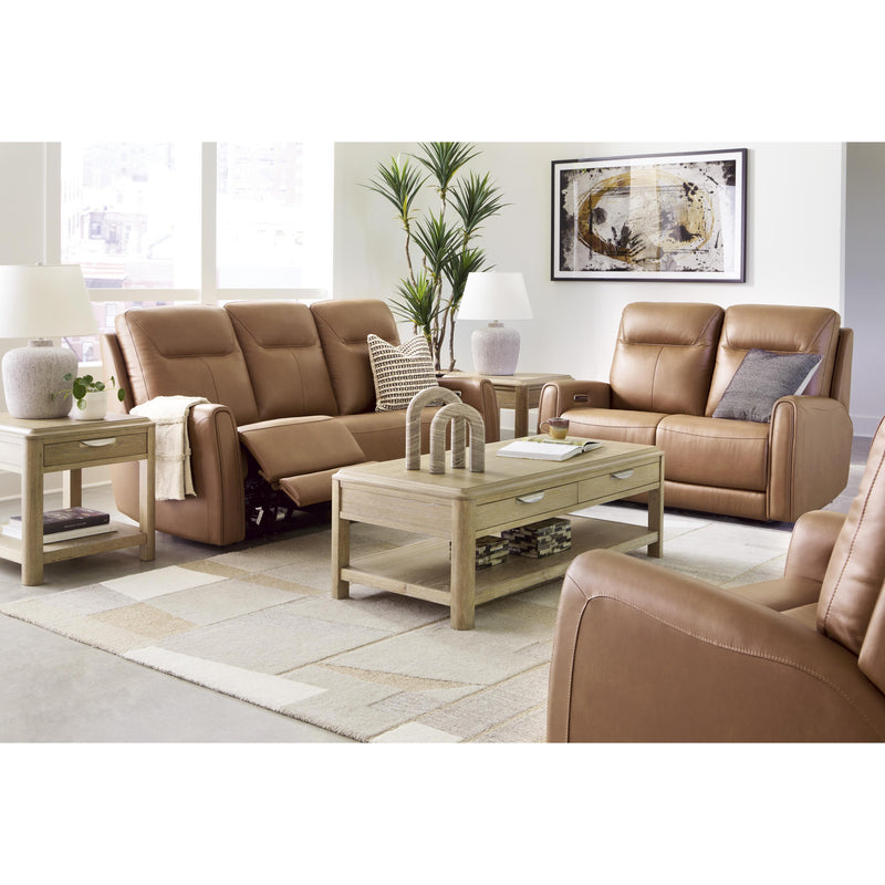 Signature Design by Ashley Tryanny Power Reclining Leather Match Loveseat U9370414 IMAGE 14