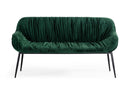 Modrest Katrina - Modern Green Fabric Bench
