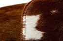 Modrest Belvista - Modern Brown Cowhide Ottoman