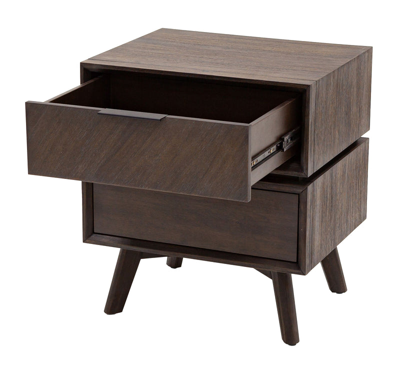 Modrest Roger - Mid Century Acacia  Nightstand