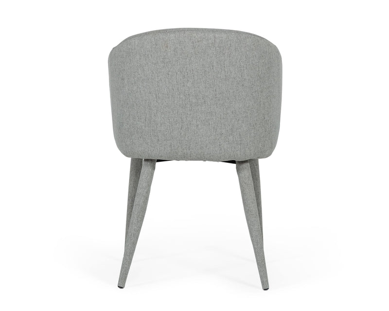 Modrest Keller - Modern Grey Dining Chair (Set of 2)