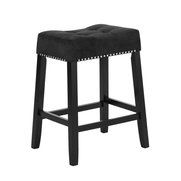 Crown Mark Lennon Counter Height Stool 1715C-24-BK IMAGE 1