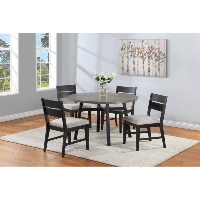 Diamond Modern Furniture CM Round Mathis Dining Table 2212T-48 IMAGE 2