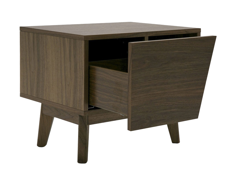 Modrest Abelard - Mid-century Walnut Nightstand