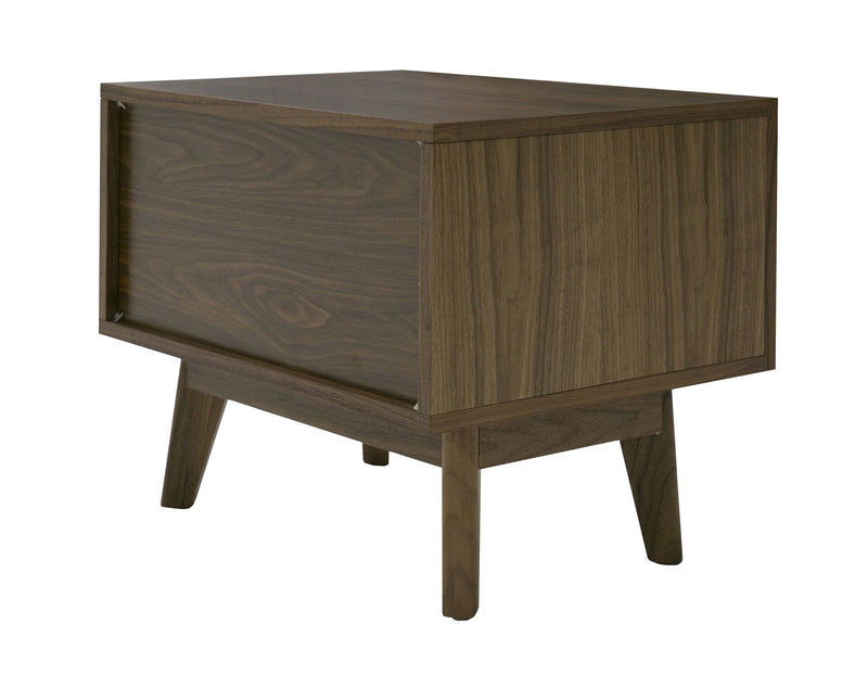Modrest Abelard - Mid-century Walnut Nightstand
