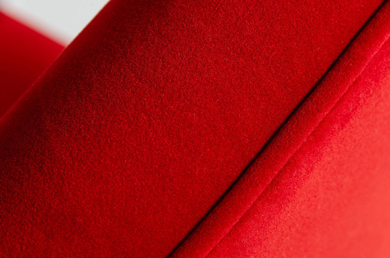 Modrest Barker - Modern Burnt Orange & Brush Gold Dining Chair (Set of 2)