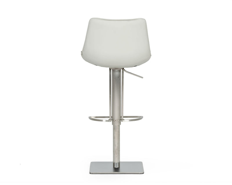 Modrest Manning - Modern Light Grey Bar Stool