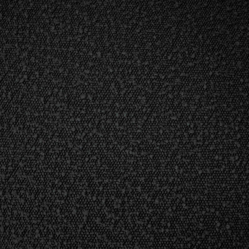 Meridian Principessa Black Boucle Fabric Loveseat IMAGE 16