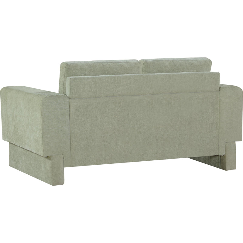 Meridian Madeline Mint Chenille Fabric Loveseat IMAGE 7