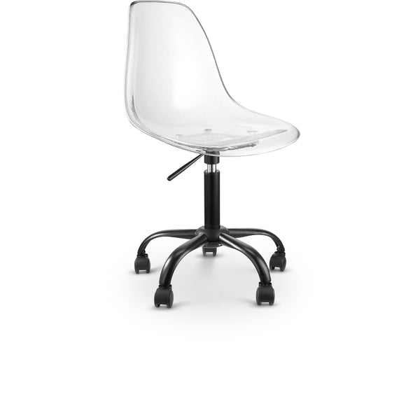 Meridian Clarion Matte Black Office Chair IMAGE 1