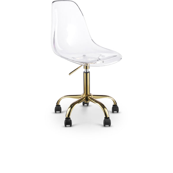 Meridian Clarion Gold Office Chair IMAGE 1