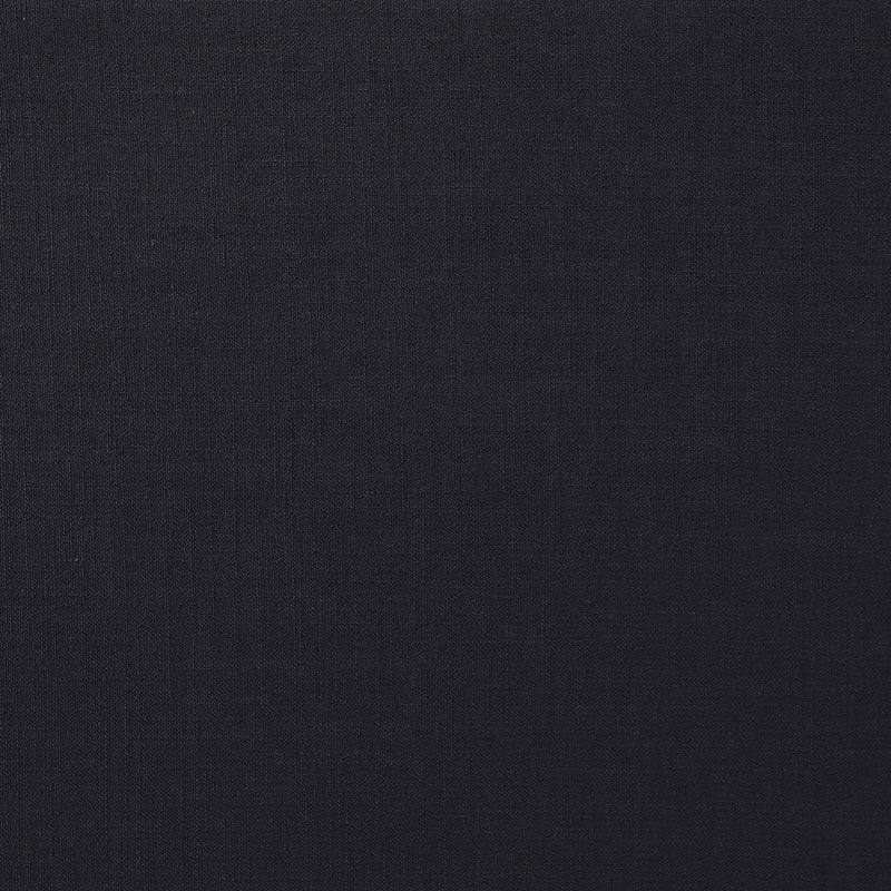 Meridian Comfy Black Linen Textured Fabric Modular Sectional IMAGE 9