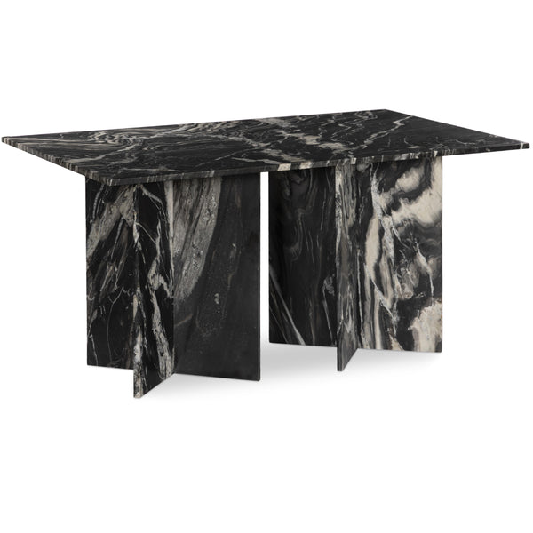 Meridian Verona Black Dining Table (3 Boxes) IMAGE 1