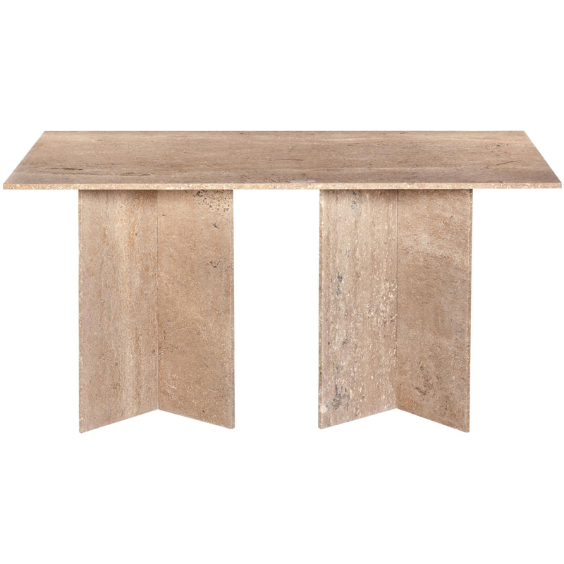 Meridian Verona Beige Dining Table (3 Boxes) IMAGE 2