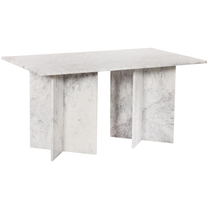 Meridian Verona White Dining Table (3 Boxes) IMAGE 9