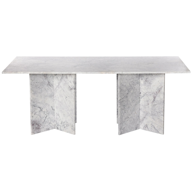 Meridian Verona White Dining Table (3 Boxes) IMAGE 2