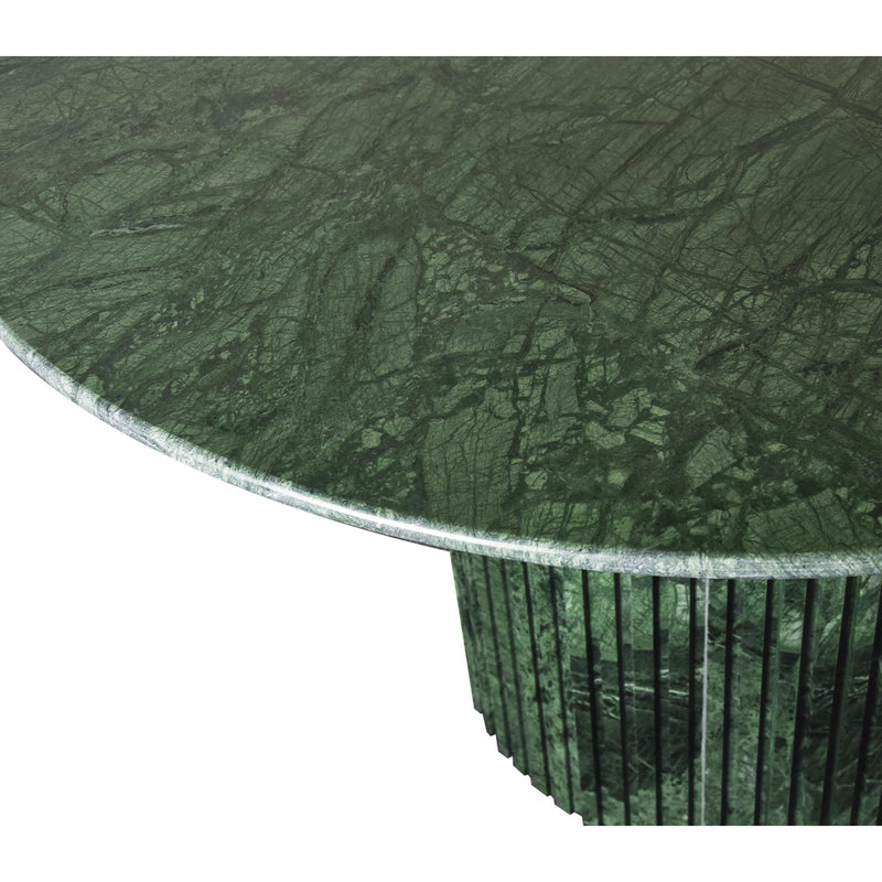 Meridian Genoa Green Dining Table IMAGE 7