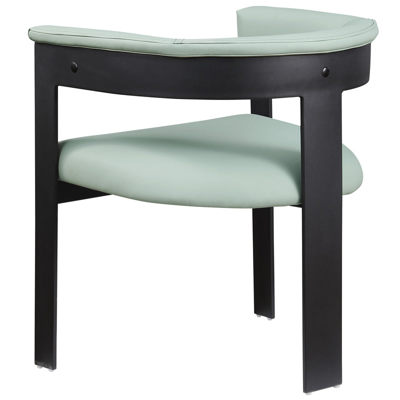 Meridian Romeo Mint Green Vegan Leather Dining Chair IMAGE 7