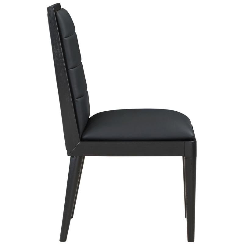 Meridian Bristol Black Vegan Leather Dining Chair IMAGE 5