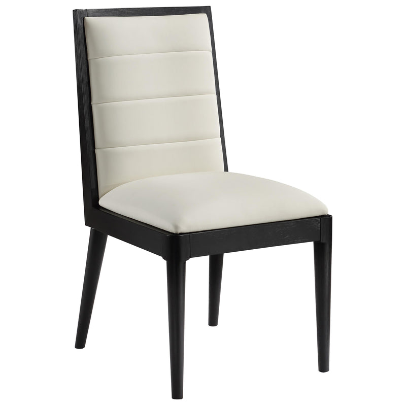 Meridian Bristol Cream Vegan Leather Dining Chair IMAGE 3