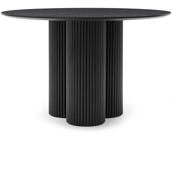 Meridian Simba Black Dining Table IMAGE 1