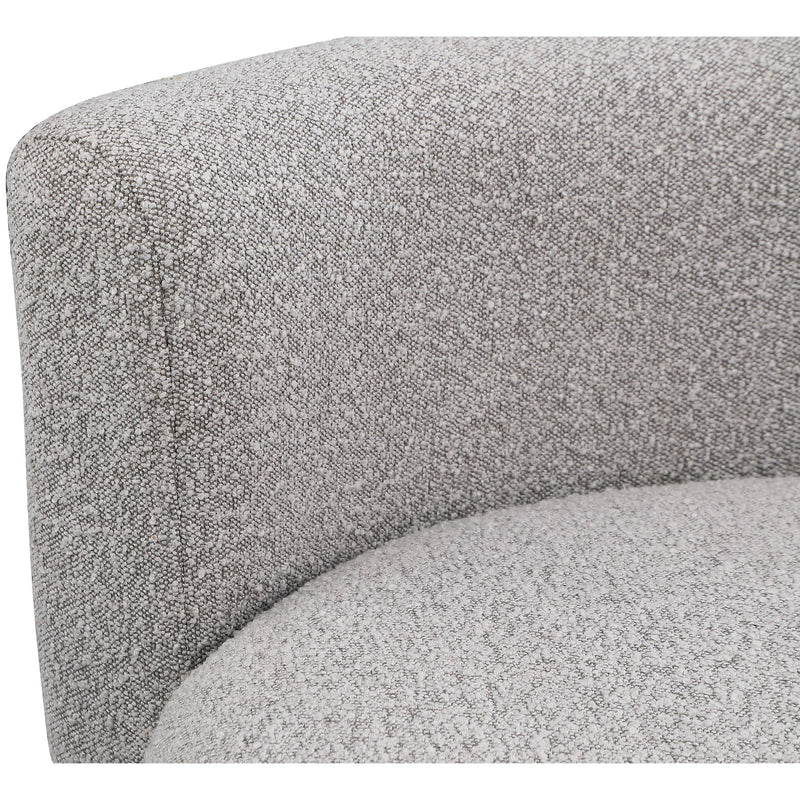 Meridian Como Taupe Boucle Fabric Accent Chair IMAGE 7