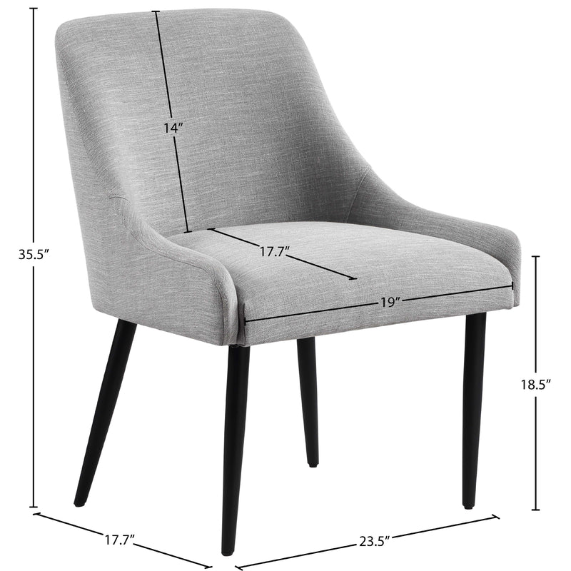 Diamond Modern Furniture Factory Direct Camden Dining Chair 573Grey-C IMAGE 10