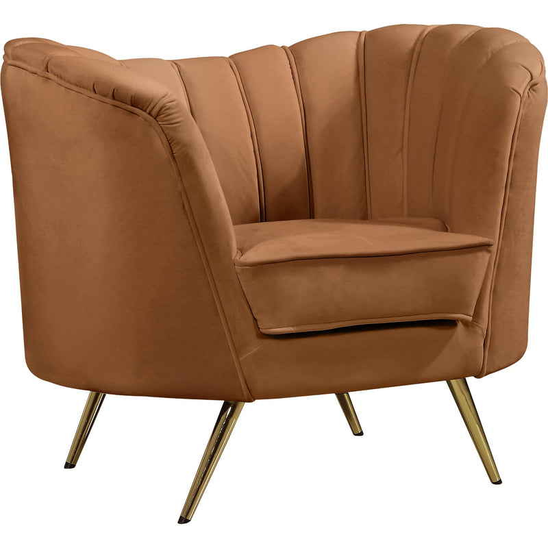 Meridian Margo Saddle Velvet Chair IMAGE 5