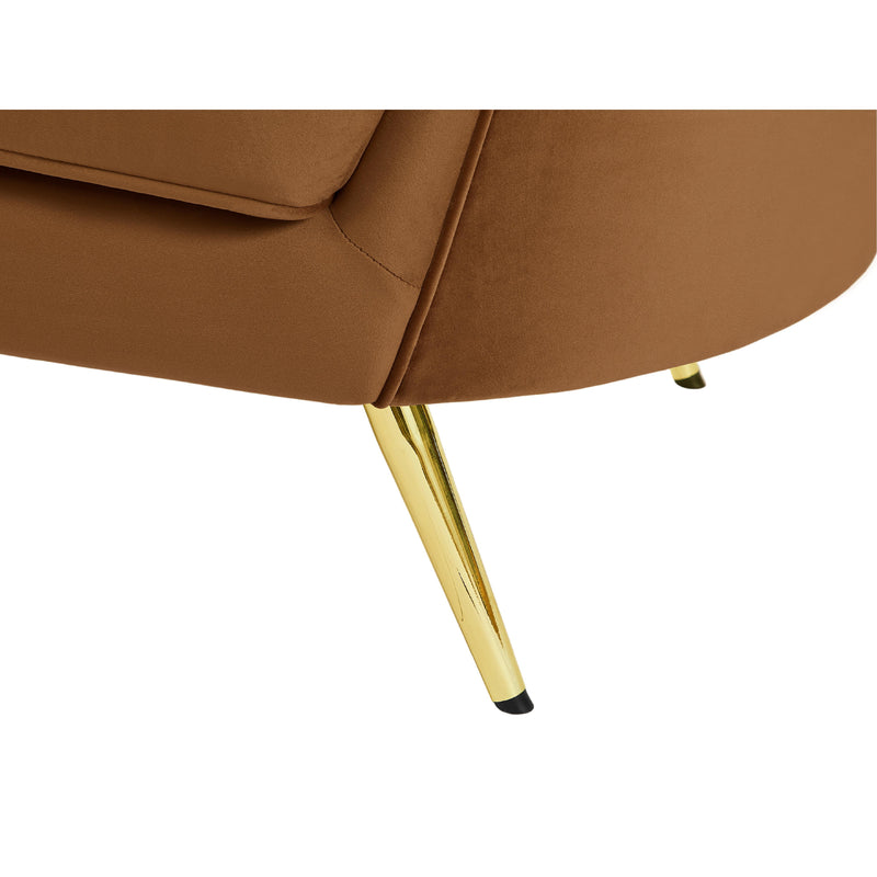 Meridian Margo Saddle Velvet Sofa IMAGE 11