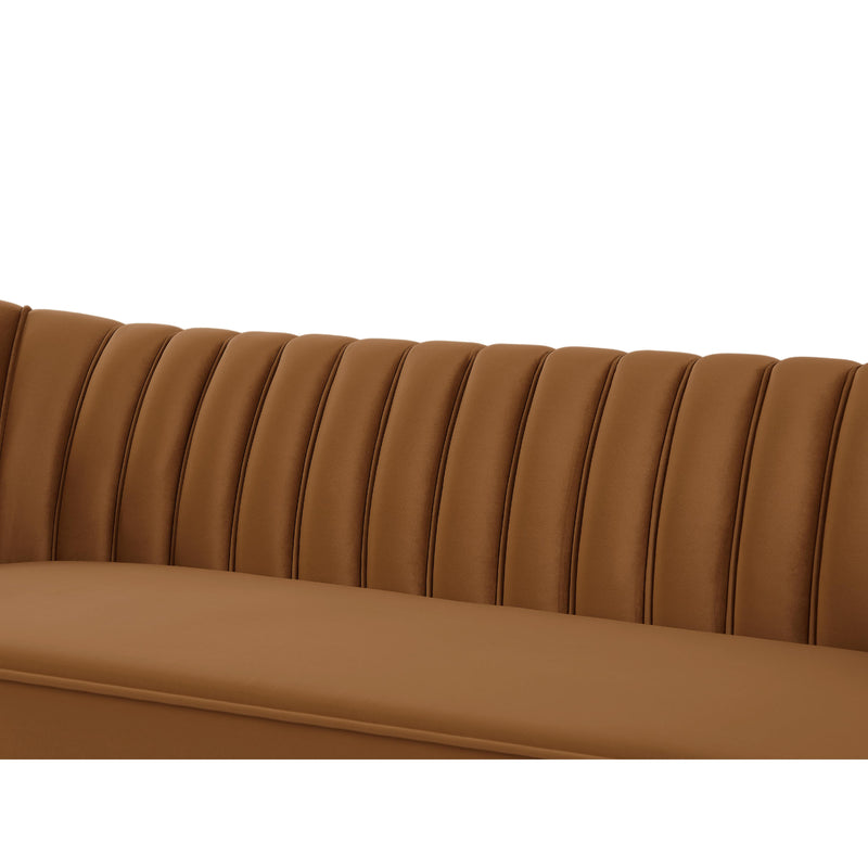 Meridian Margo Saddle Velvet Sofa IMAGE 9