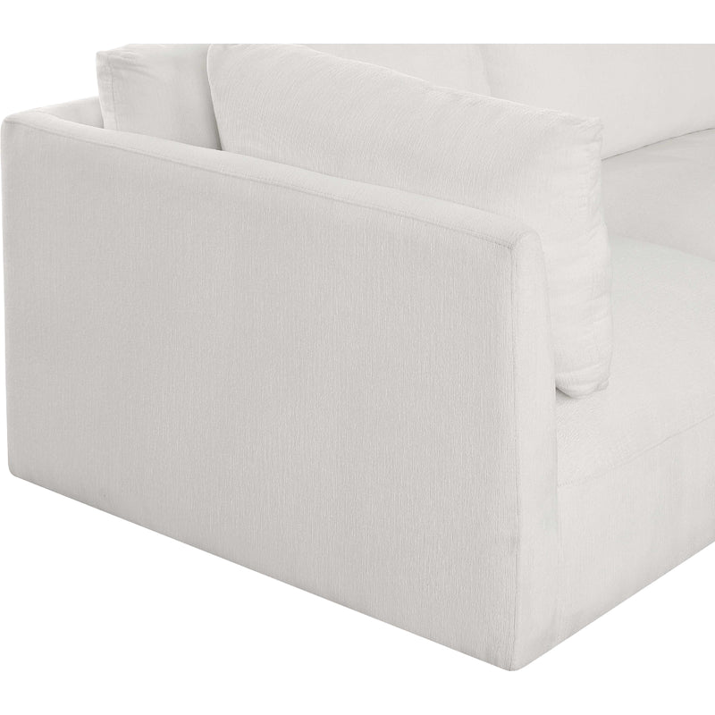 Meridian Ease Cream Polyester Fabric Modular Sofa IMAGE 6