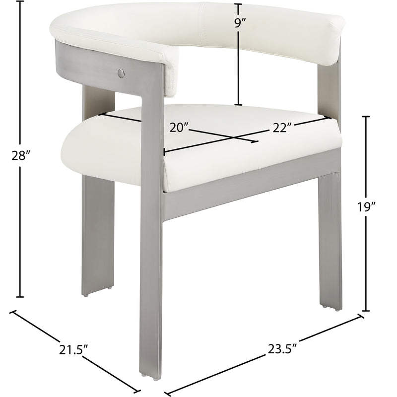 Diamond Modern Furniture Factory Direct Romeo Dining Chair 726Cream-C IMAGE 10