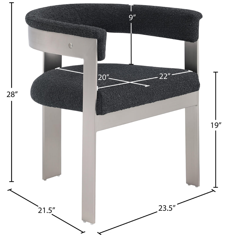 Diamond Modern Furniture Factory Direct Romeo Dining Chair 727Black-C IMAGE 10