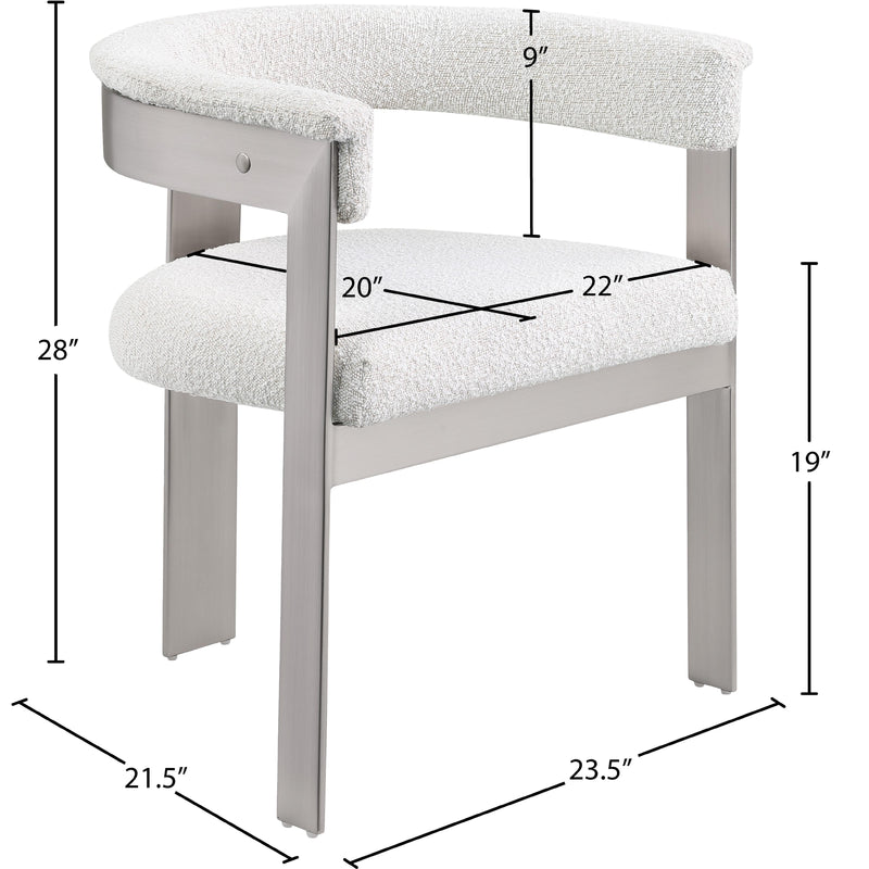 Diamond Modern Furniture Factory Direct Romeo Dining Chair 727Cream-C IMAGE 10