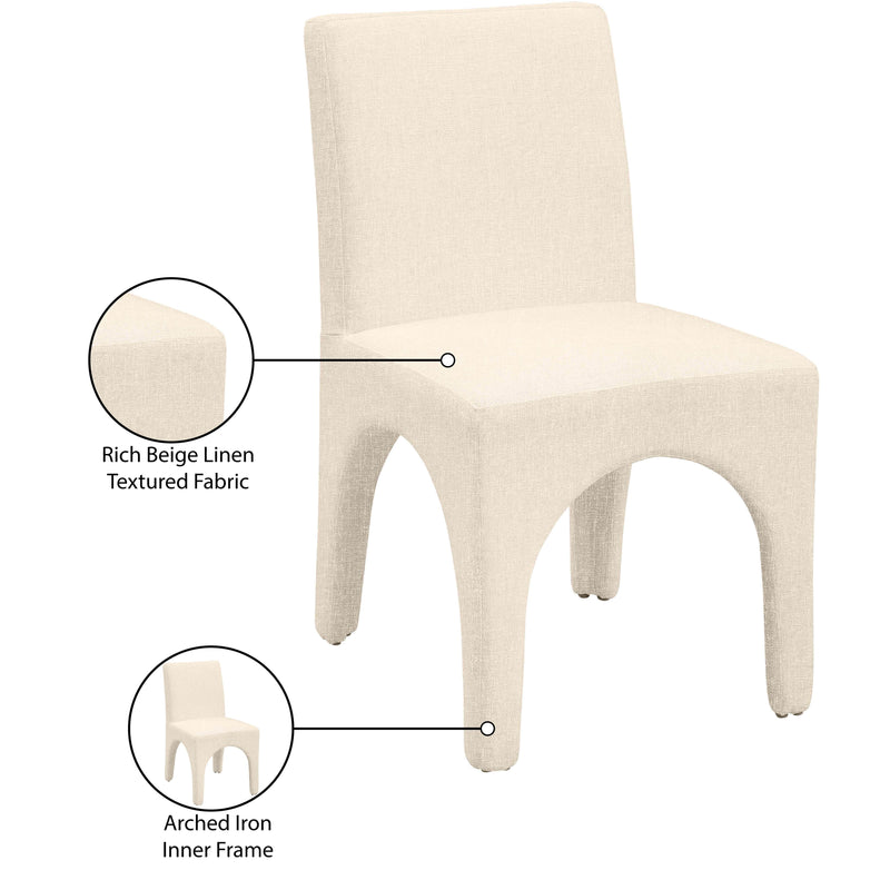 Diamond Modern Furniture Meridian Gramercy Dining Chair 753Beige-C IMAGE 10