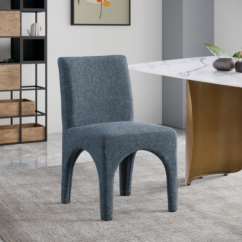 Diamond Modern Furniture Meridian Gramercy Dining Chair 753Blue-C IMAGE 8