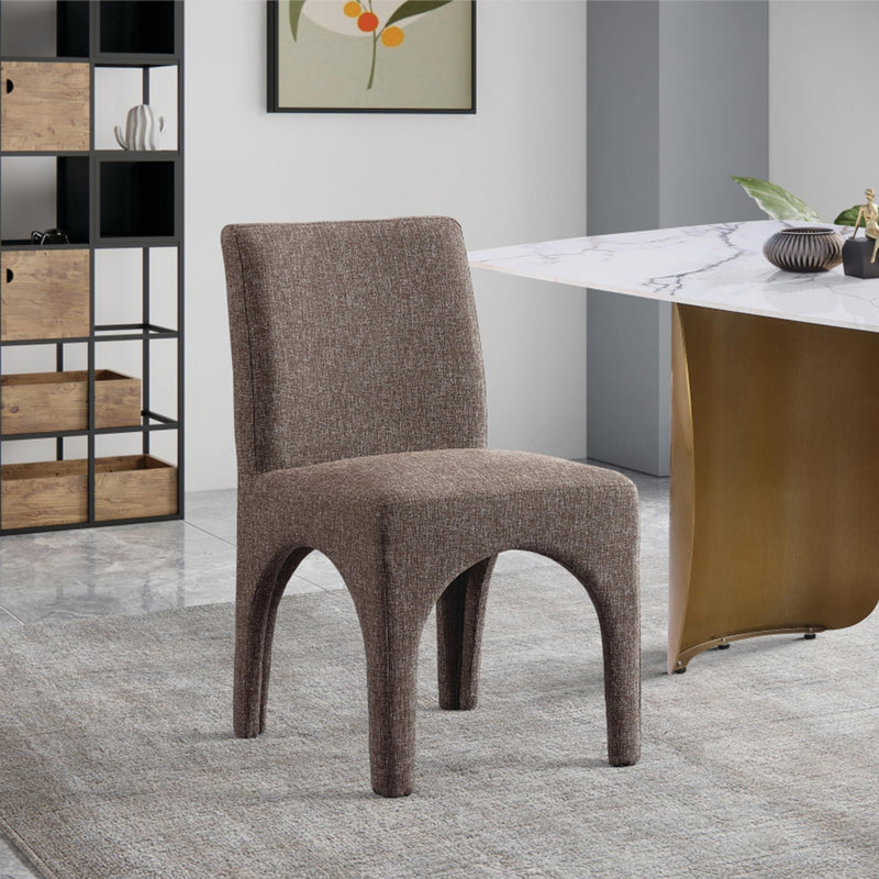 Diamond Modern Furniture Meridian Gramercy Dining Chair 753Brown-C IMAGE 8